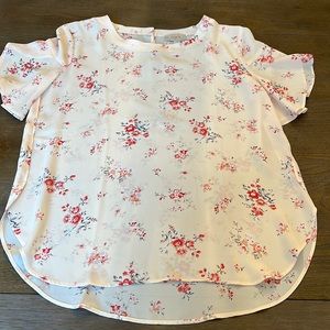 Loft floral blouse